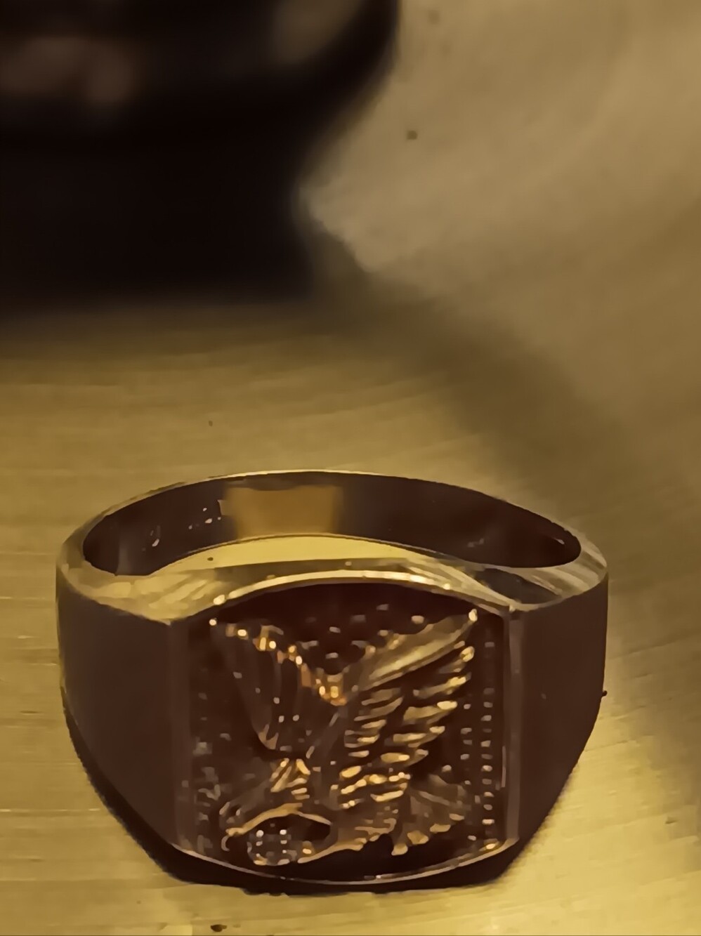 10 K Gold Ring Made By Crest International
